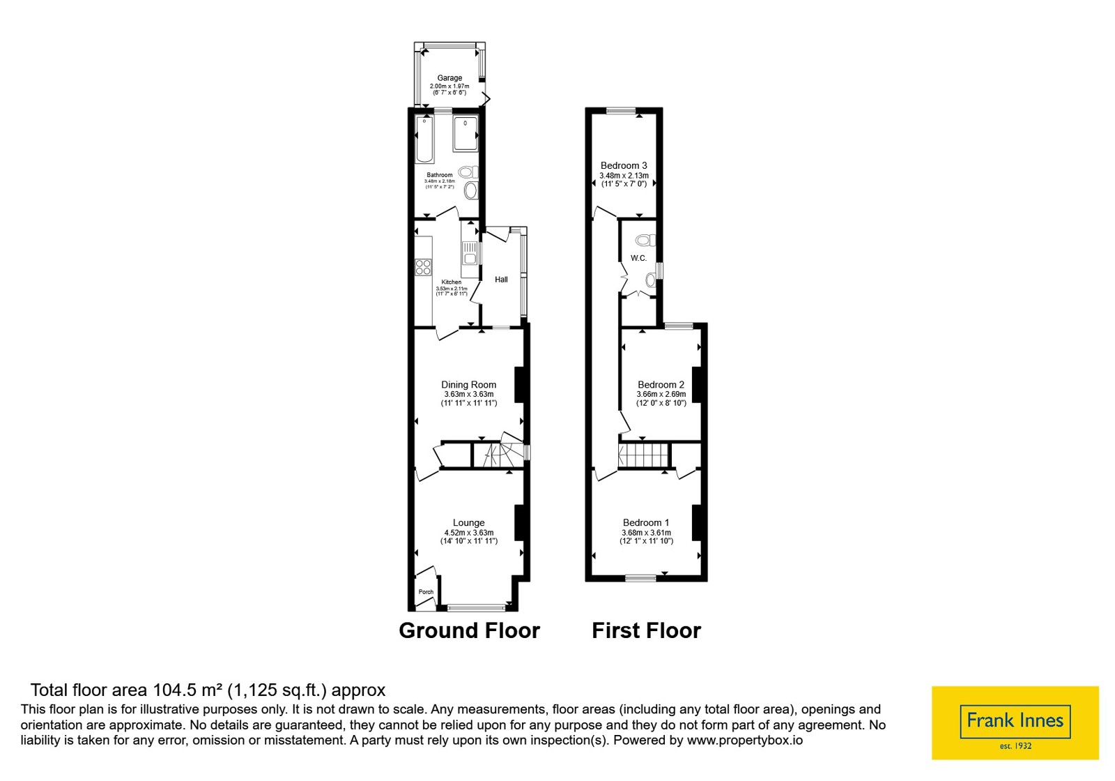12, Eastwood Road, Nottingham floorplan
