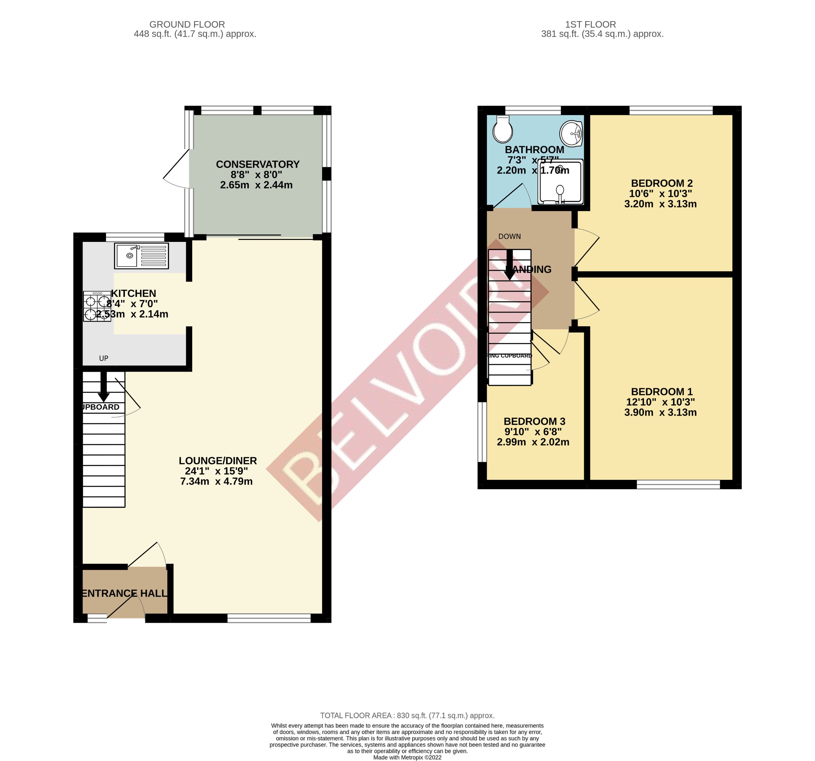 37, Halsey Drive, Hitchin floorplan