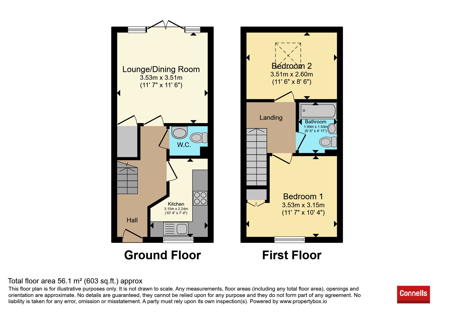 1, The Mews, The Sidings, Leicester floorplan