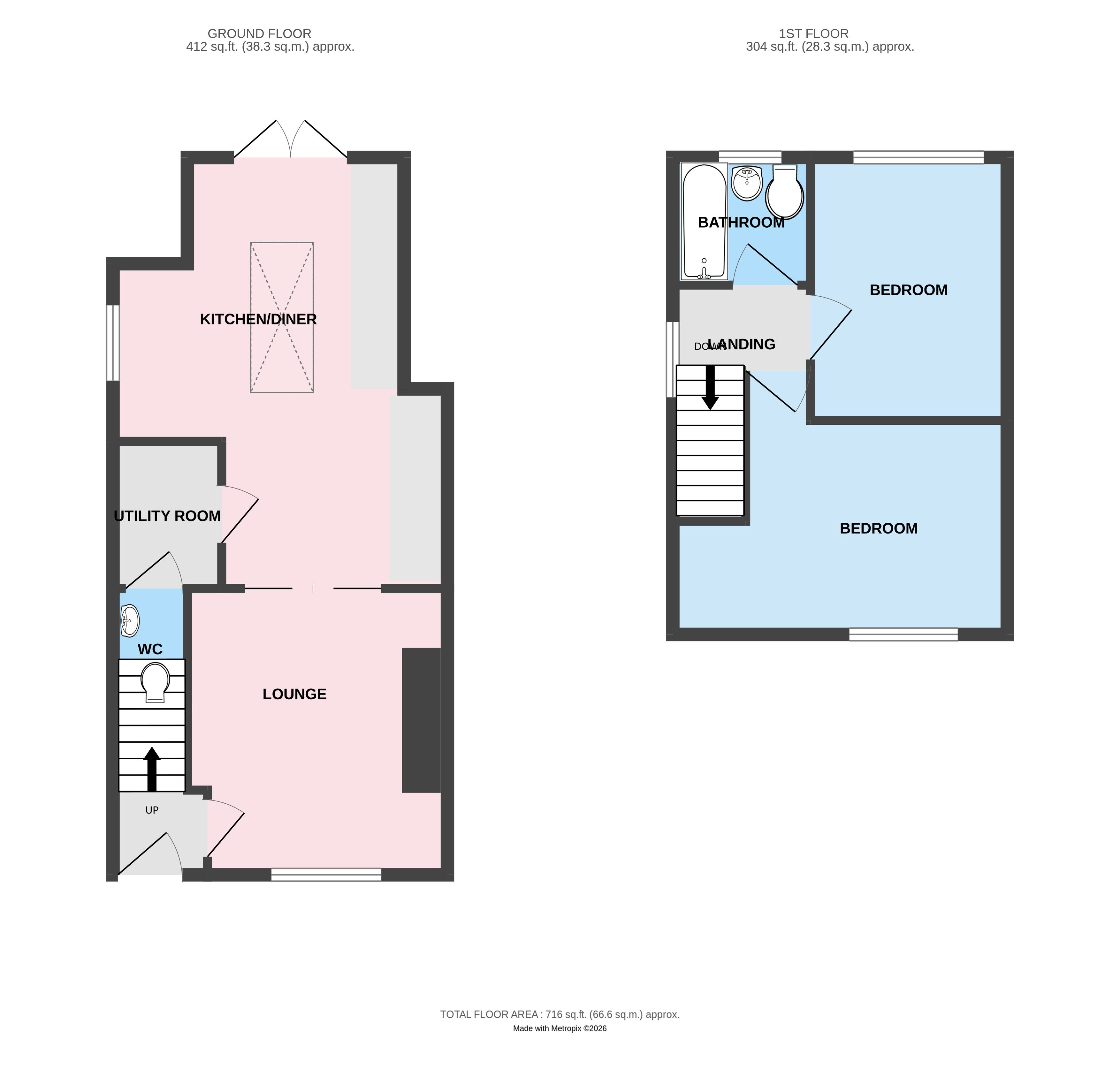 9, Hopkins Heath, Telford floorplan