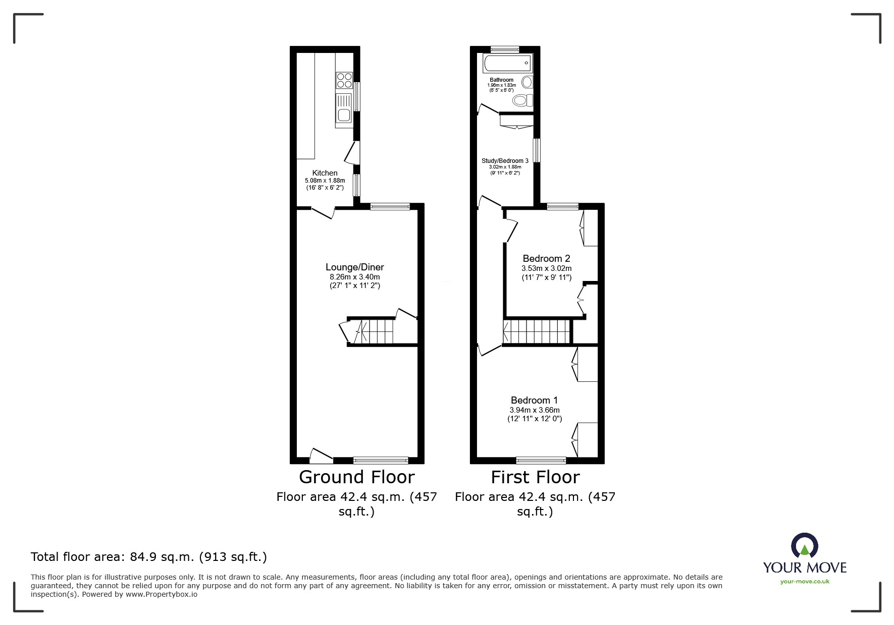 30, Woodland Road, Leicestershire floorplan