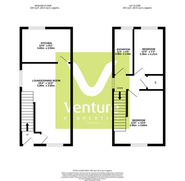 8, Fotheringhay Drive, Darlington floorplan