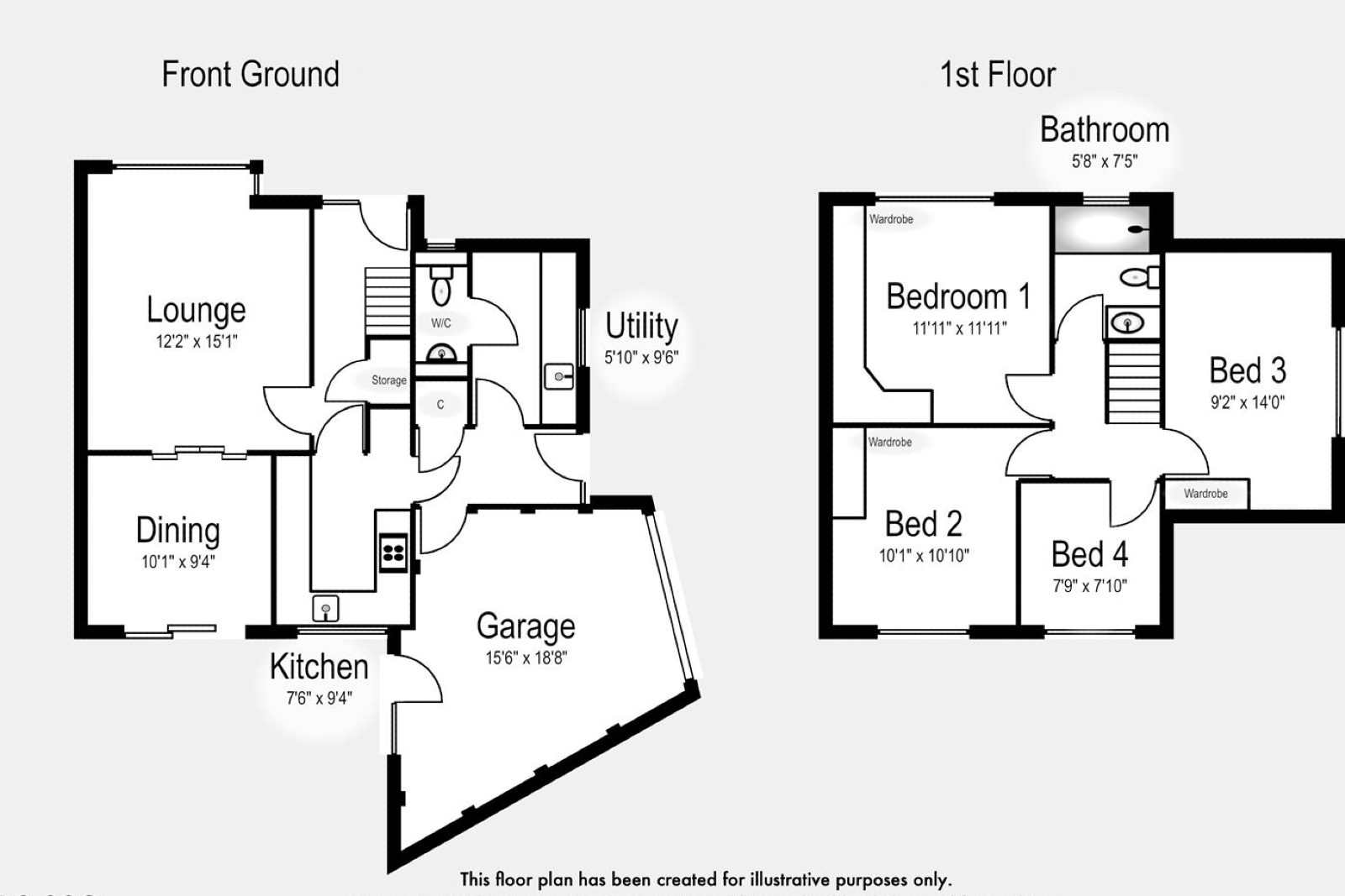 2, Deer Croft Drive, Huddersfield floorplan