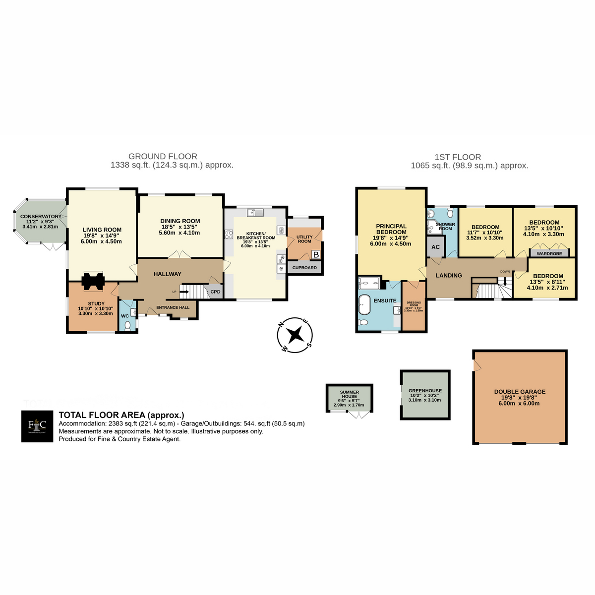 Orchard House, The Common, Diss floorplan