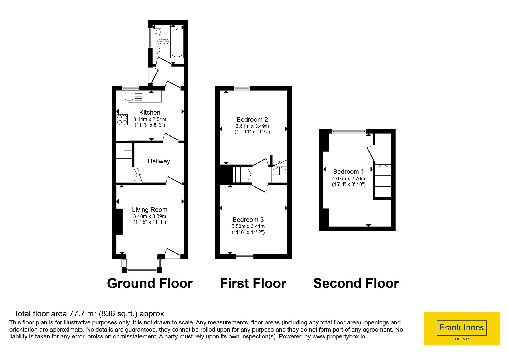 29, Claude Street, Nottinghamshire floorplan