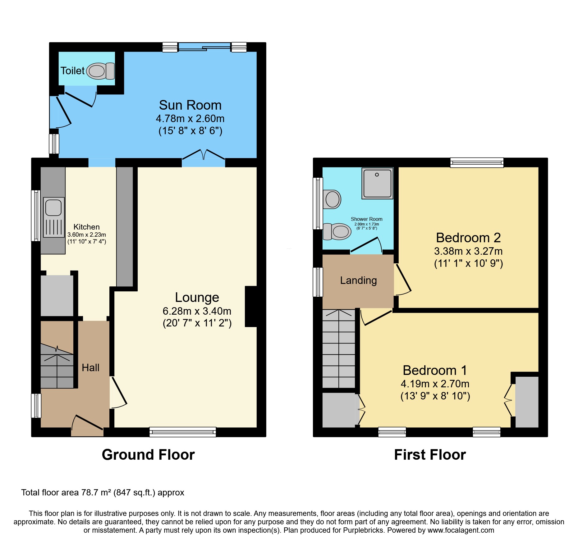 17, Gauden Road, Stourbridge floorplan