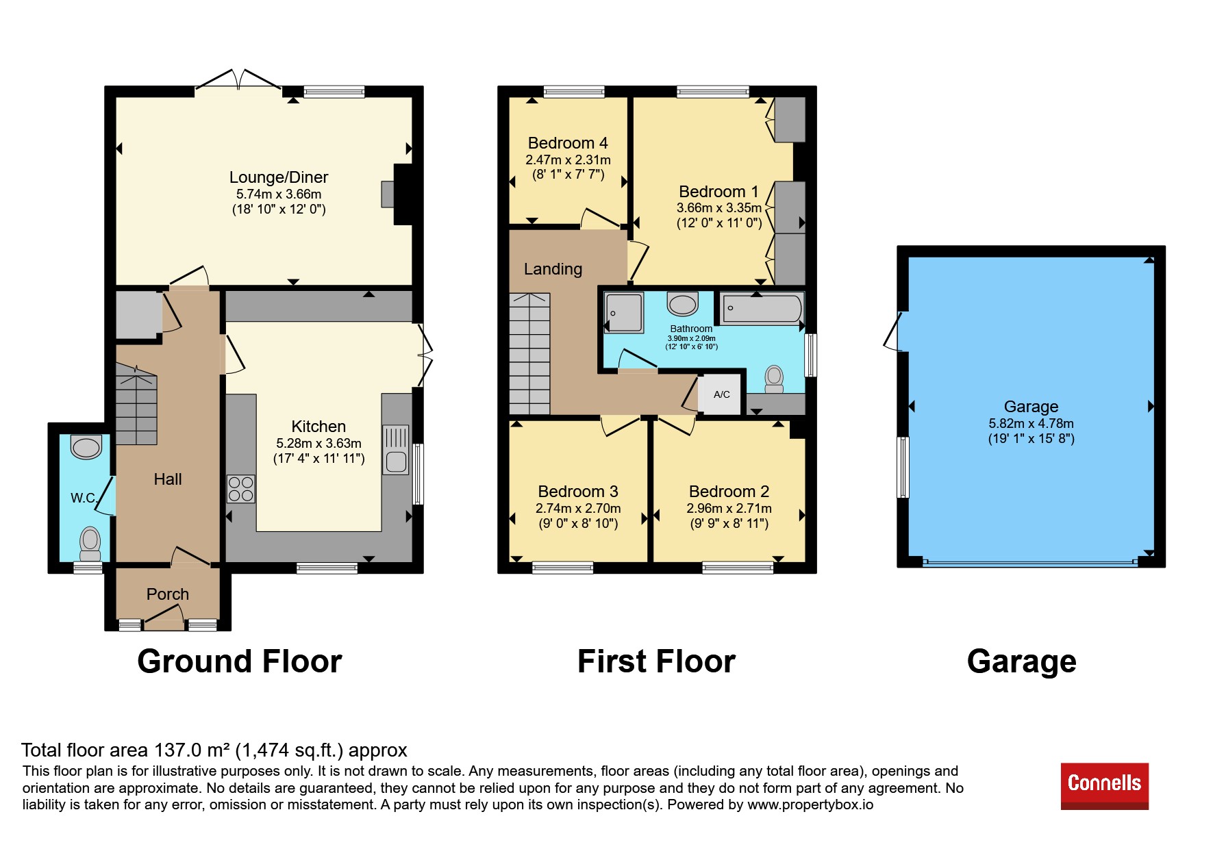 46, Brick Kiln Road, STEVENAGE floorplan