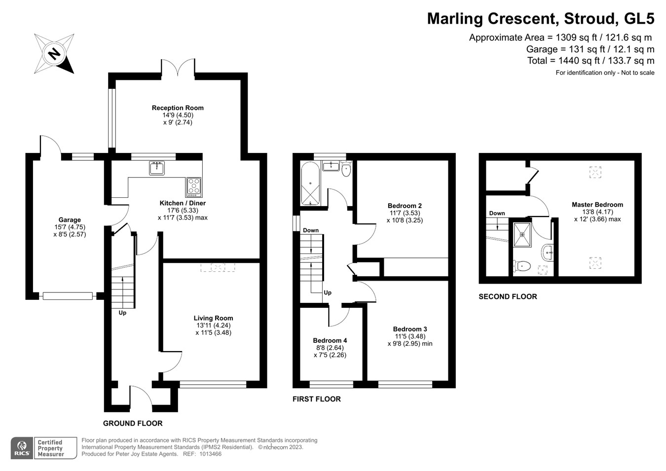 Marling Crescent, Stroud GL5, 4 bedroom semidetached house for sale