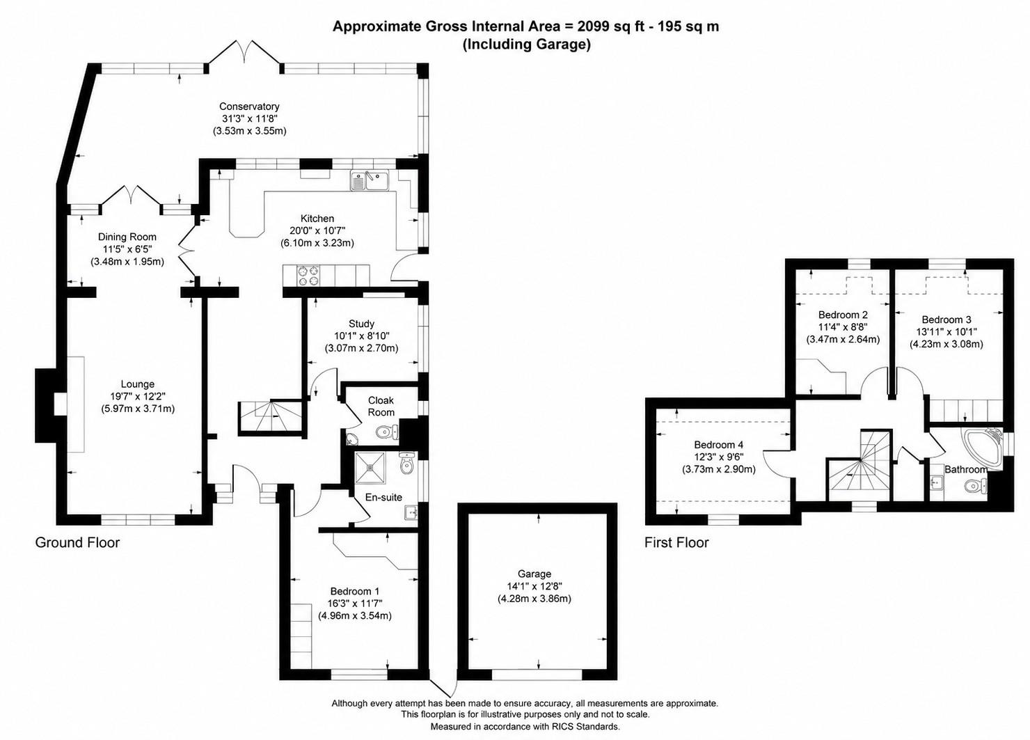 Three Gables, Ingoldfield Lane, Fareham floorplan