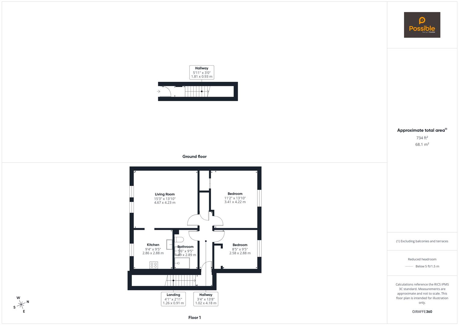 Flat 3, 18, Balformo Road, Perth floorplan