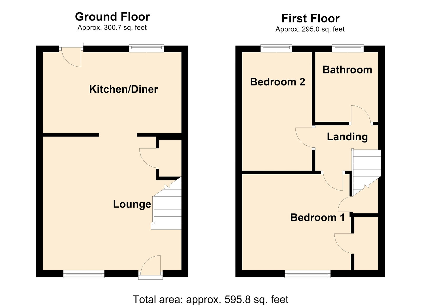 203, Regent Street, Swadlincote floorplan