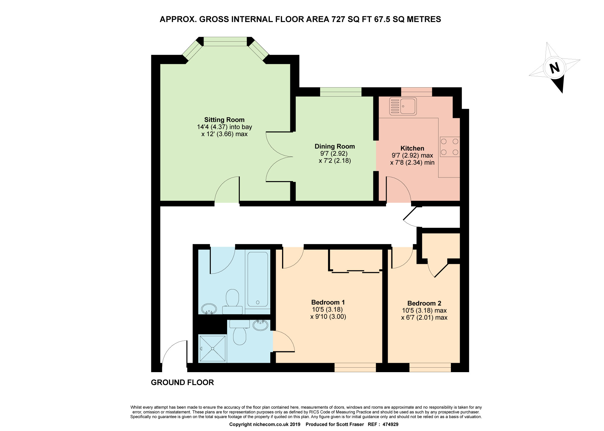 2 Bedrooms Flat for sale in Awgar Stone Road, Headington, Oxford OX3