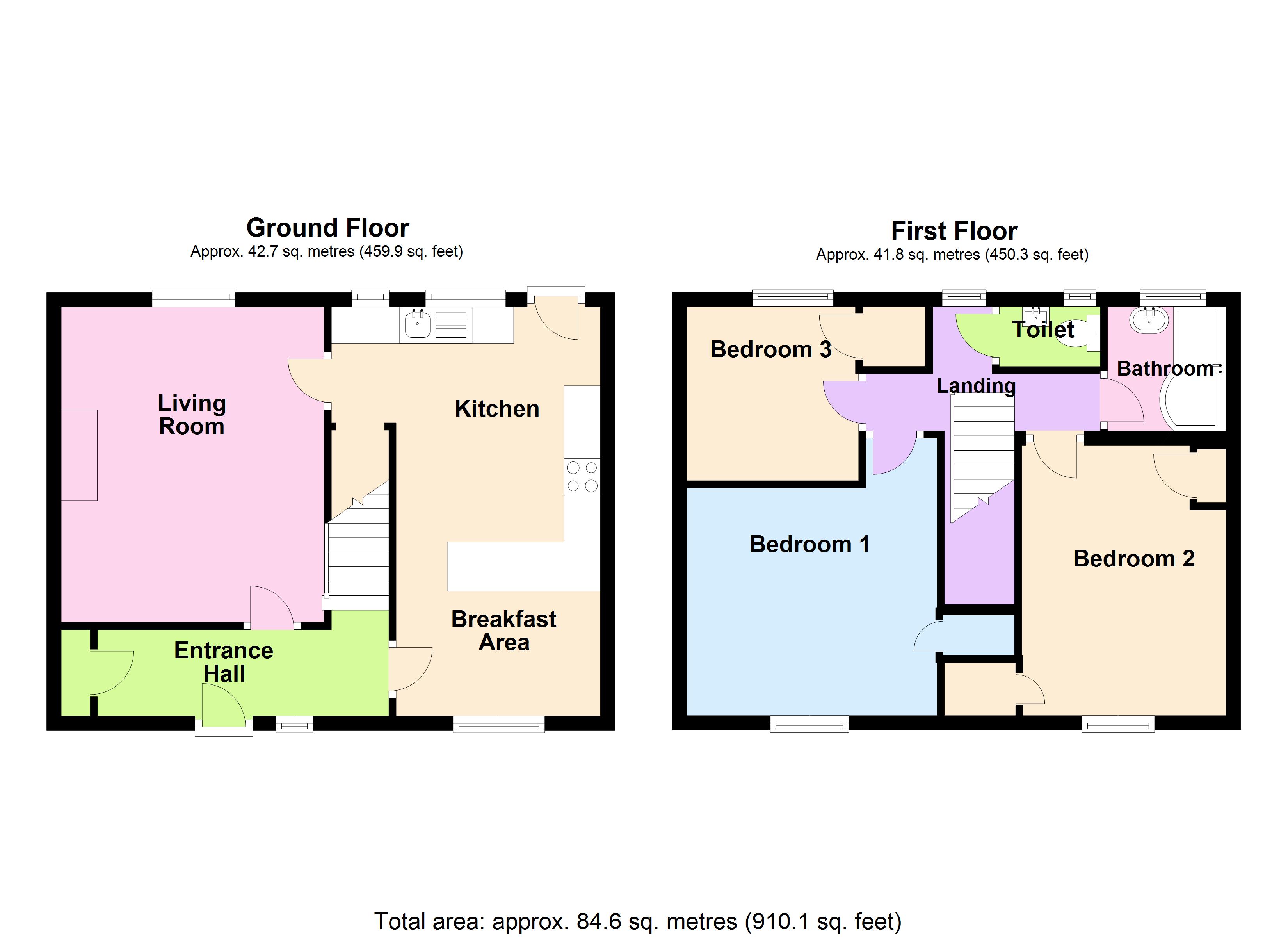 3 Bedrooms Terraced house for sale in Highwood Avenue, High Wycombe, Buckinghamshire HP12