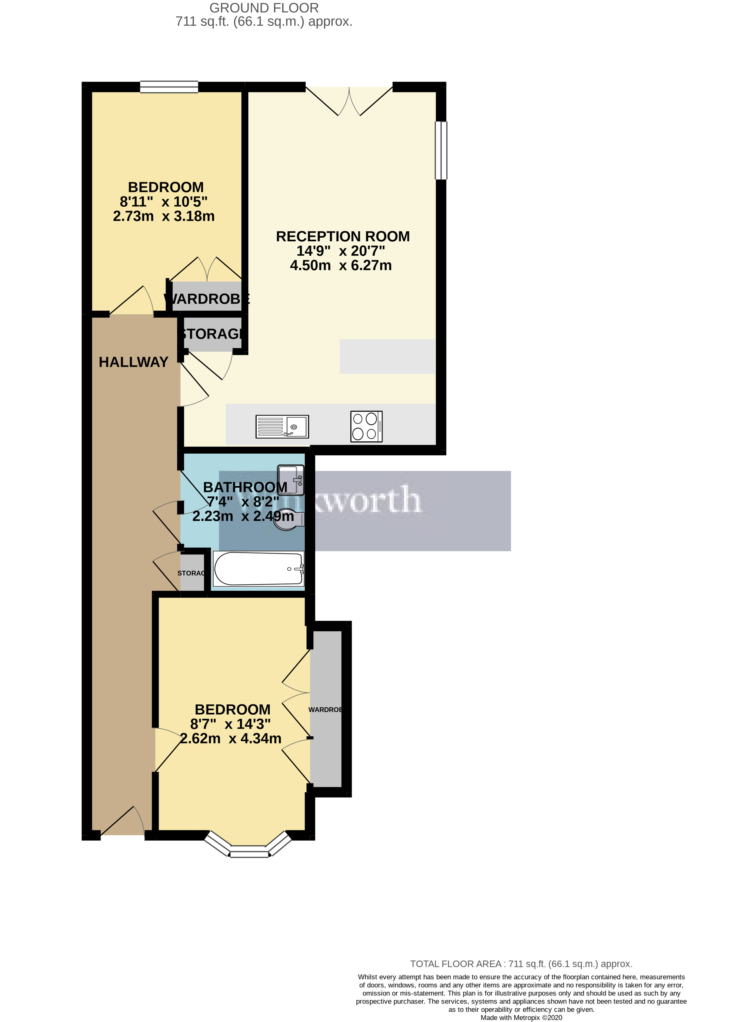 2B, Grayson Court, Reading floorplan