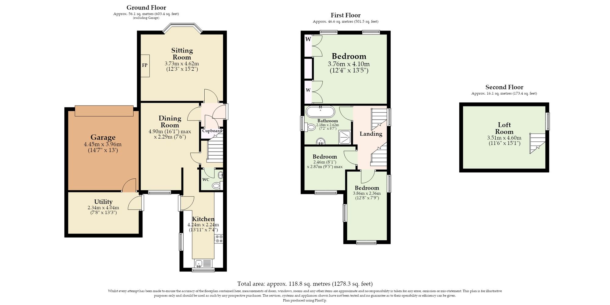 38 London Street, Swaffham floorplan