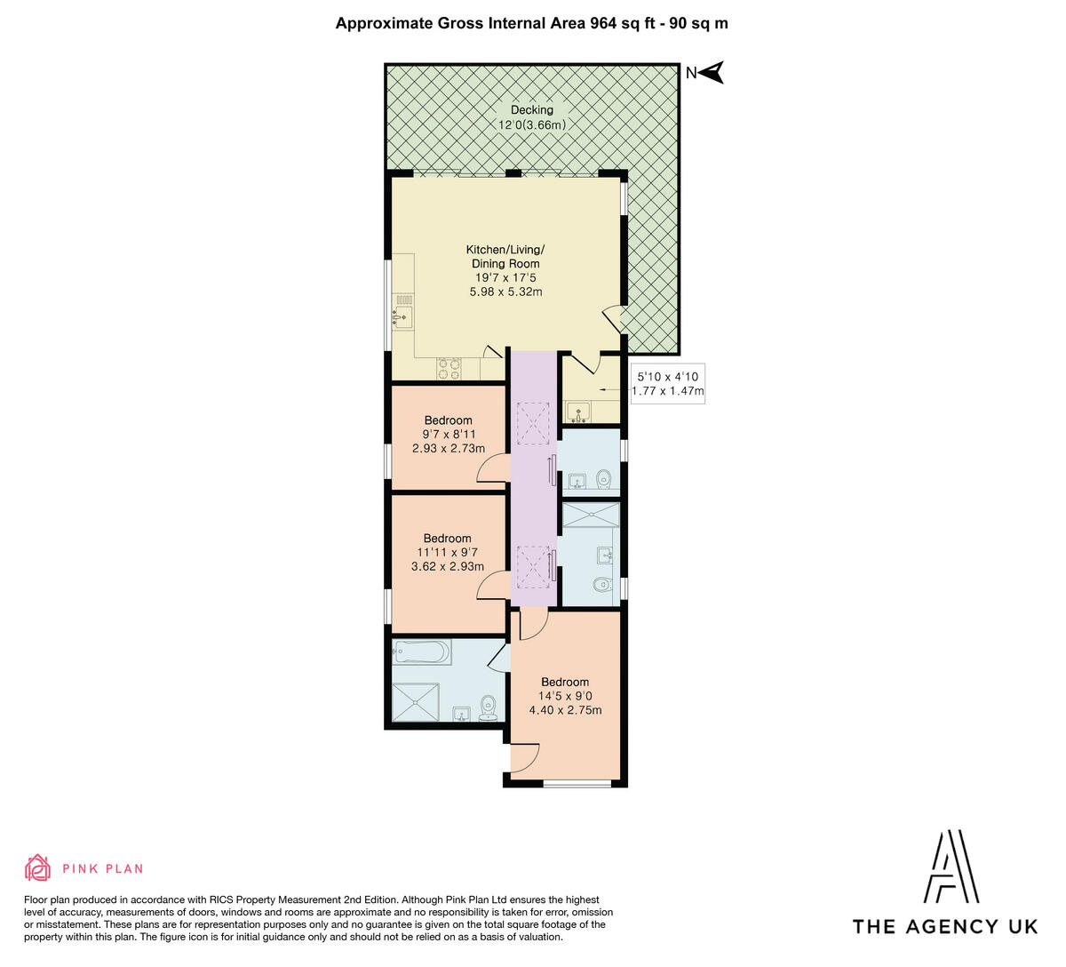 33, The Meadows, St. Columb floorplan