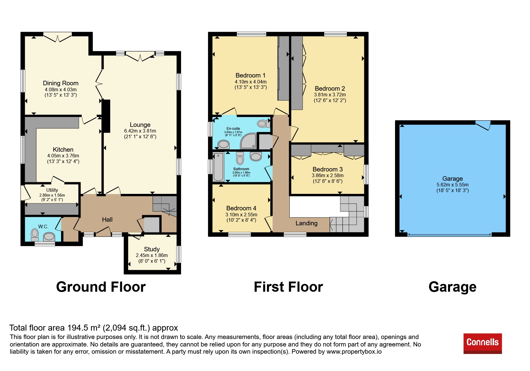 8, College Park Drive, Bristol floorplan