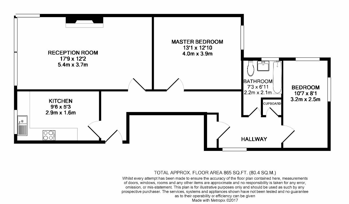 2 Bedrooms Maisonette to rent in Willingdon Road, Eastbourne BN21