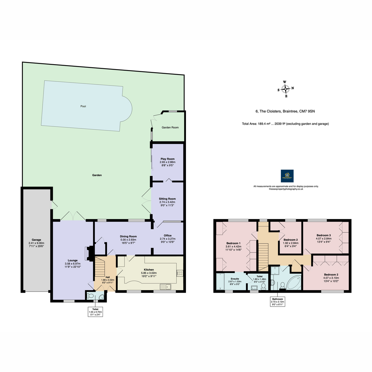 6, The Cloisters, Braintree, Essex floorplan