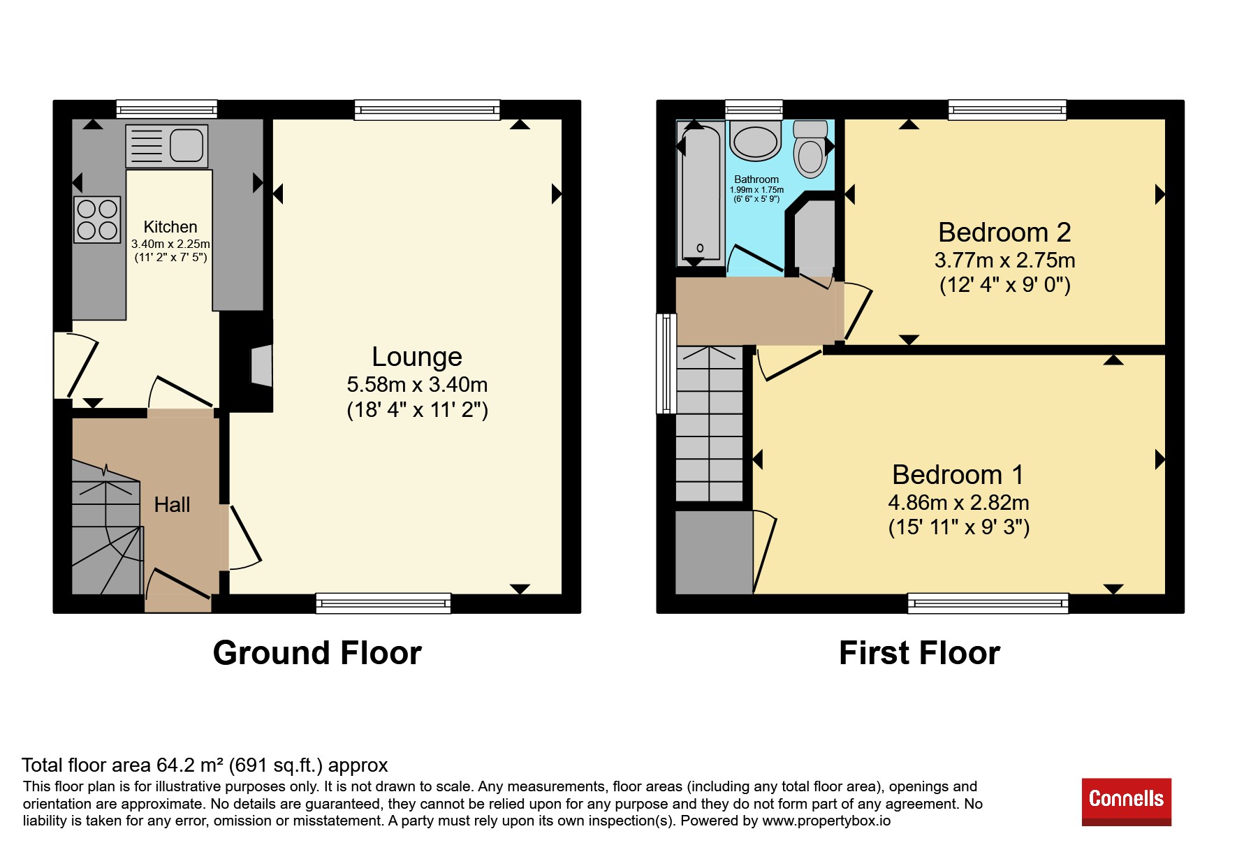 121, Carradale Road, Plymouth floorplan