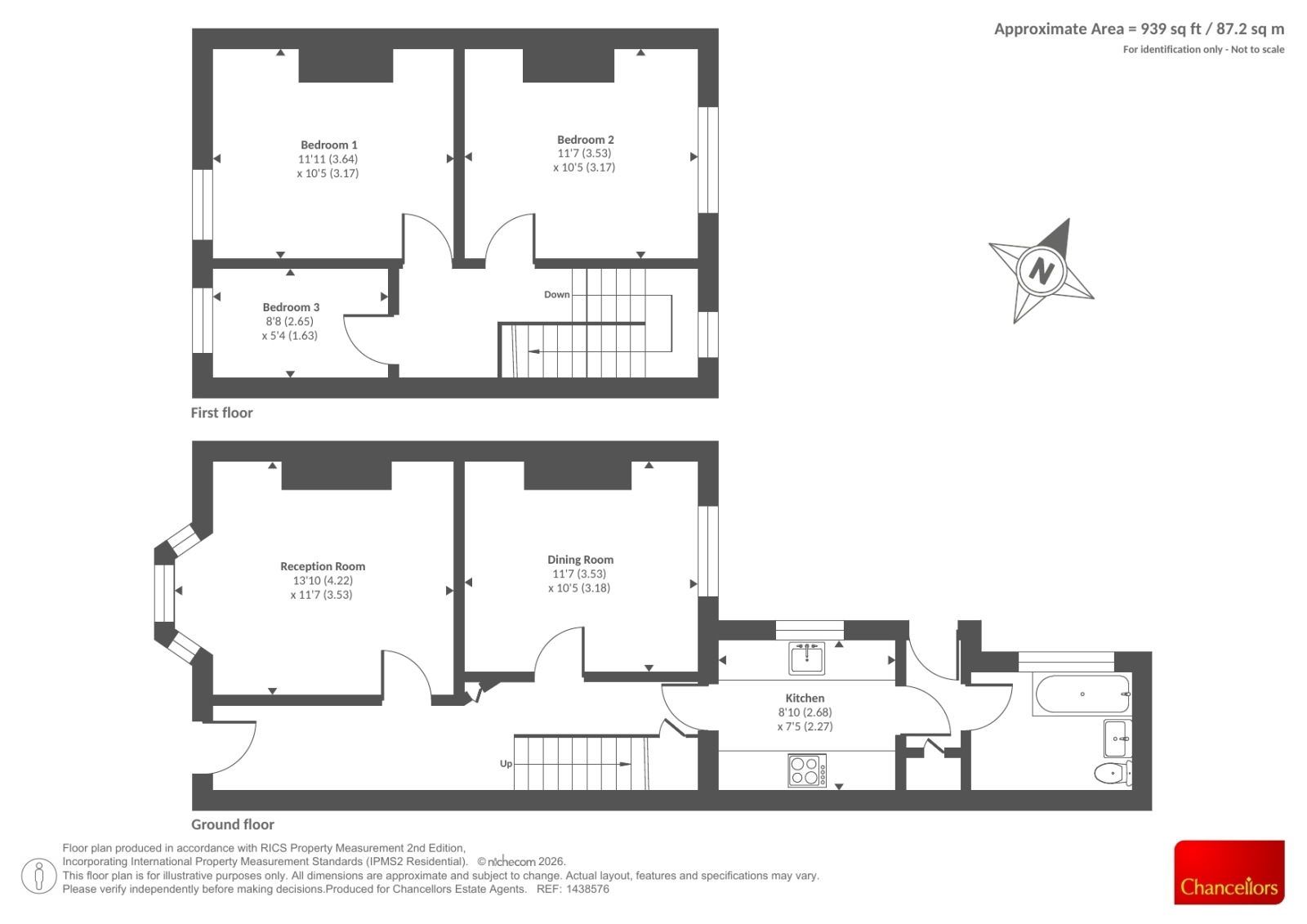 114, Reading Road, Oxfordshire floorplan
