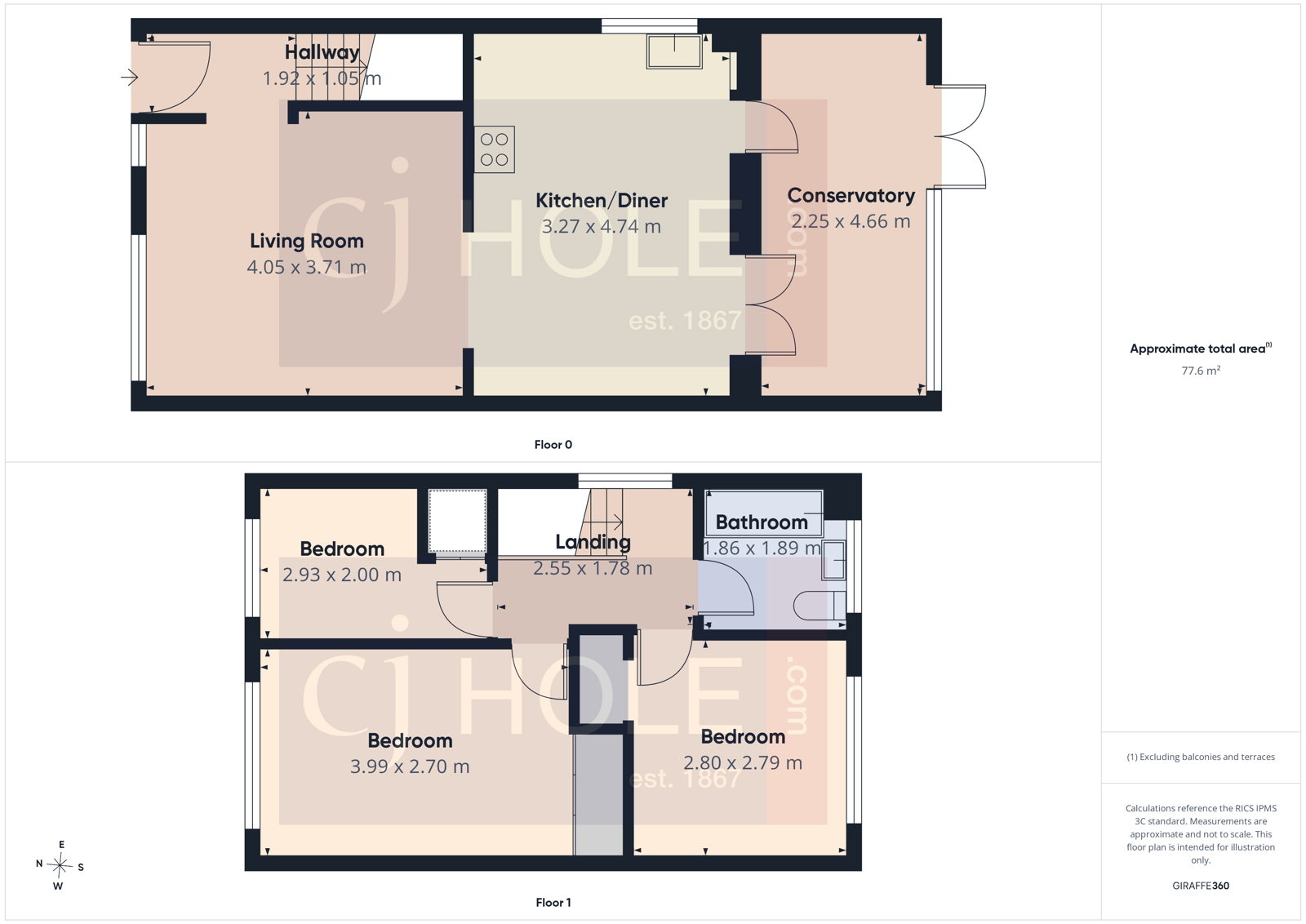 48, California Road, Bristol floorplan