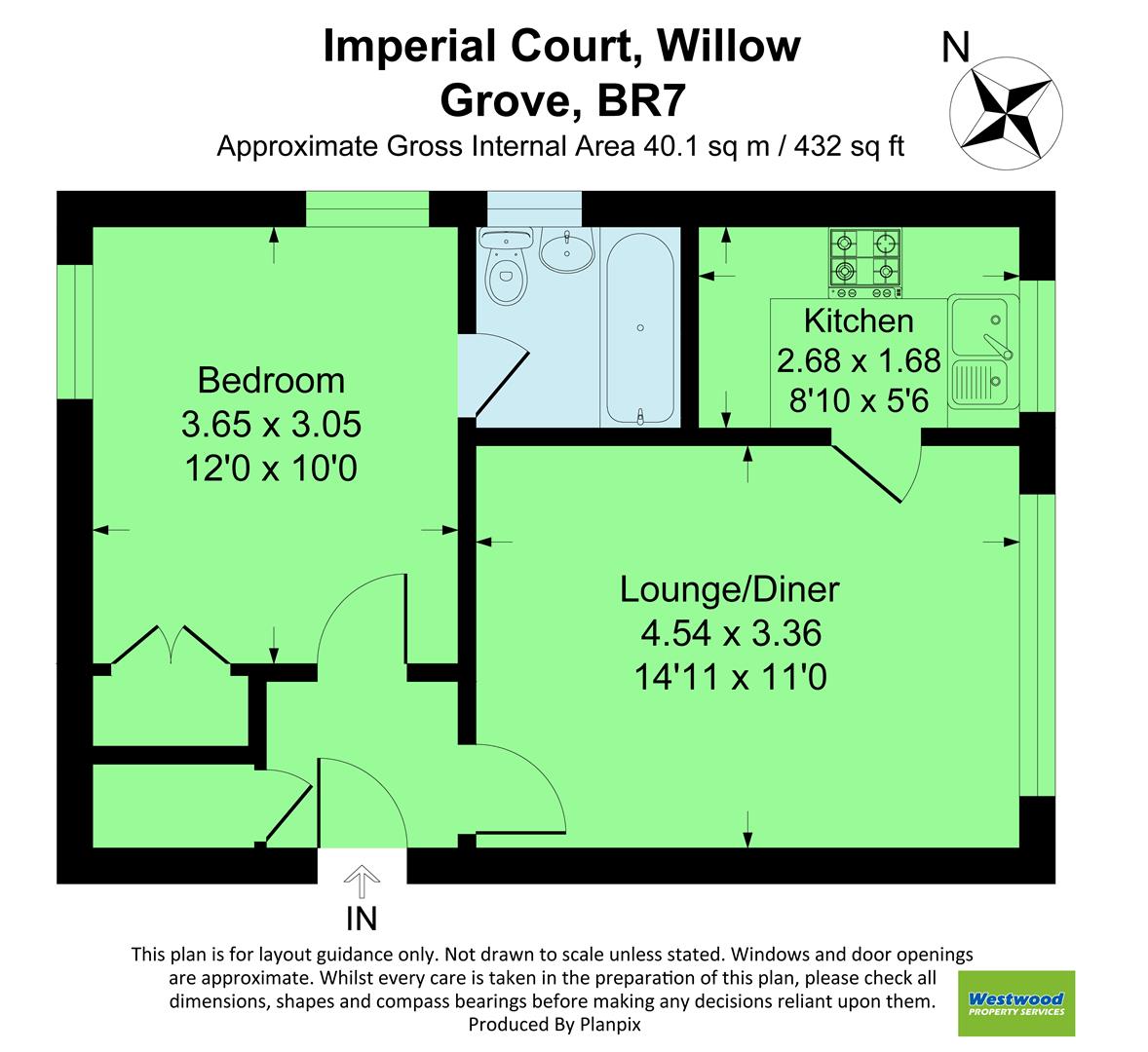 9 Imperial Court, Willow Grove, Chislehurst floorplan
