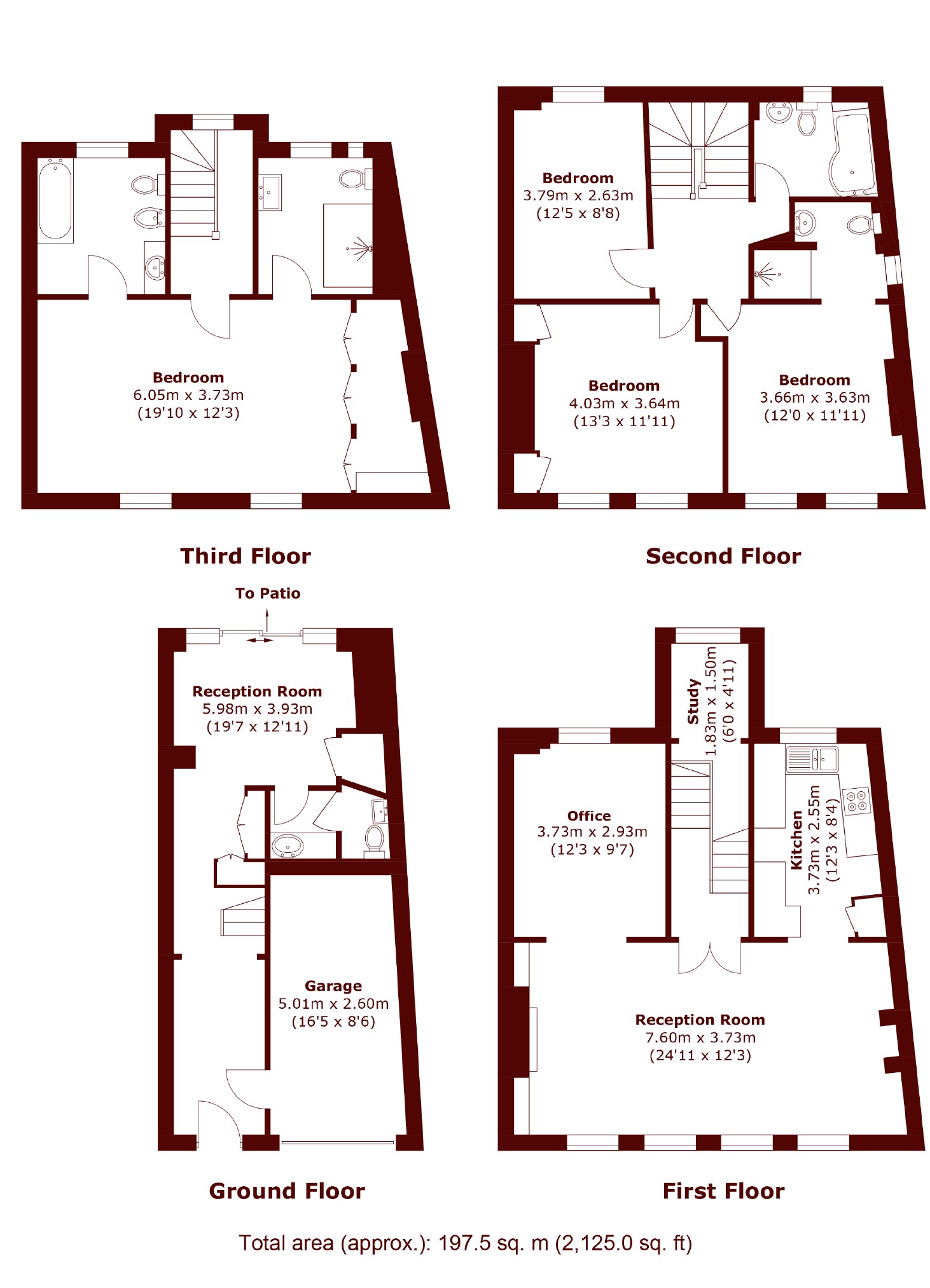 4, Dukes Lane, London floorplan