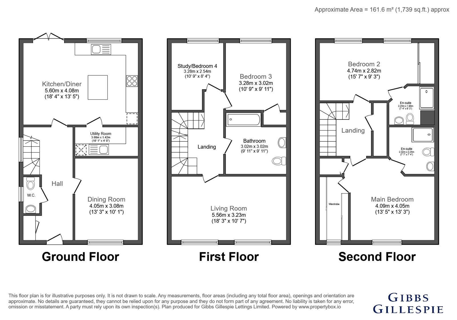13, Truesdales, Uxbridge floorplan