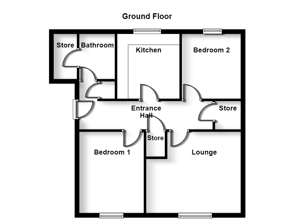 3 High Trees,, Stag Lane, Rotherham floorplan