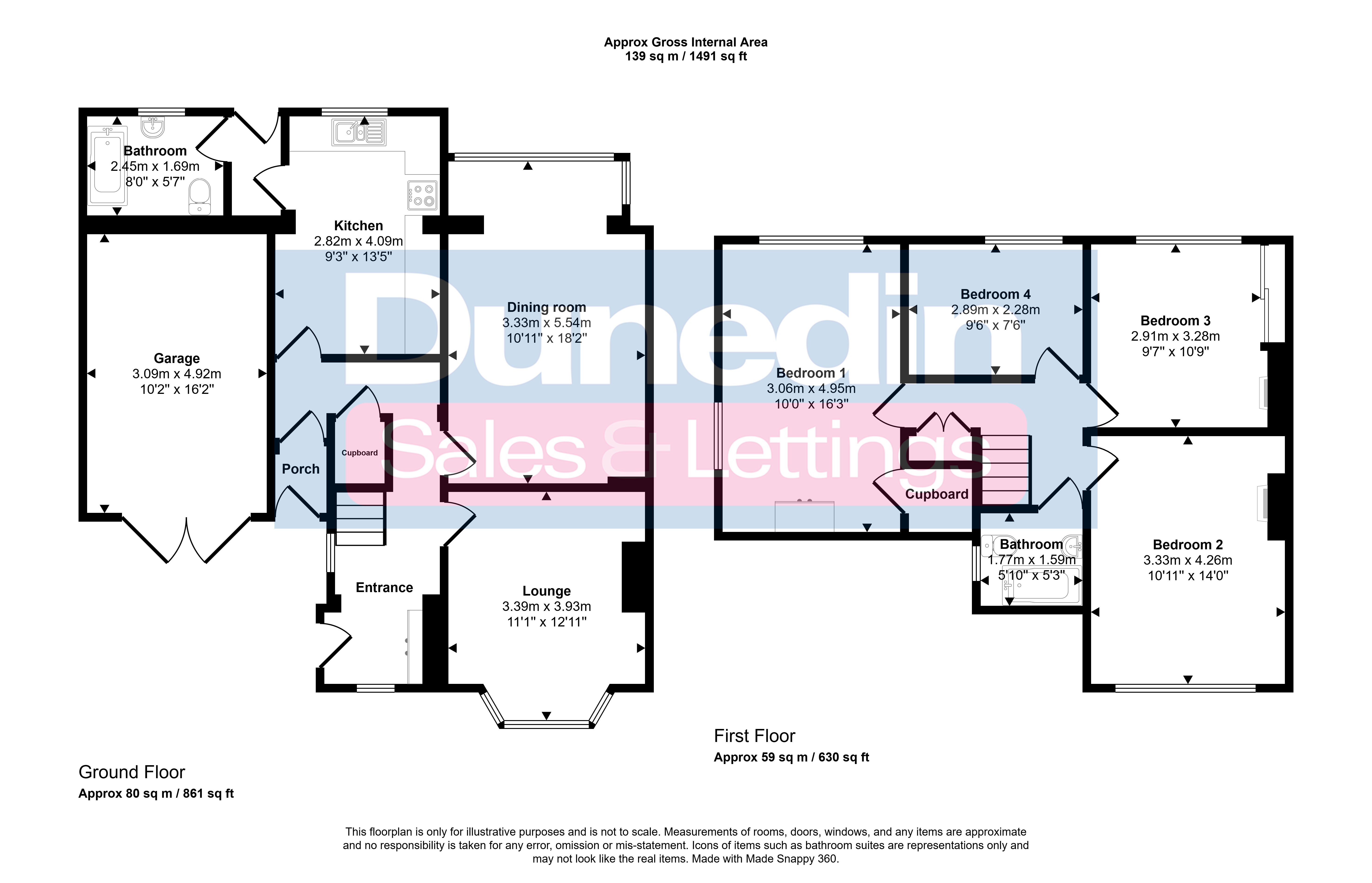 126, Witherford Way, Birmingham floorplan