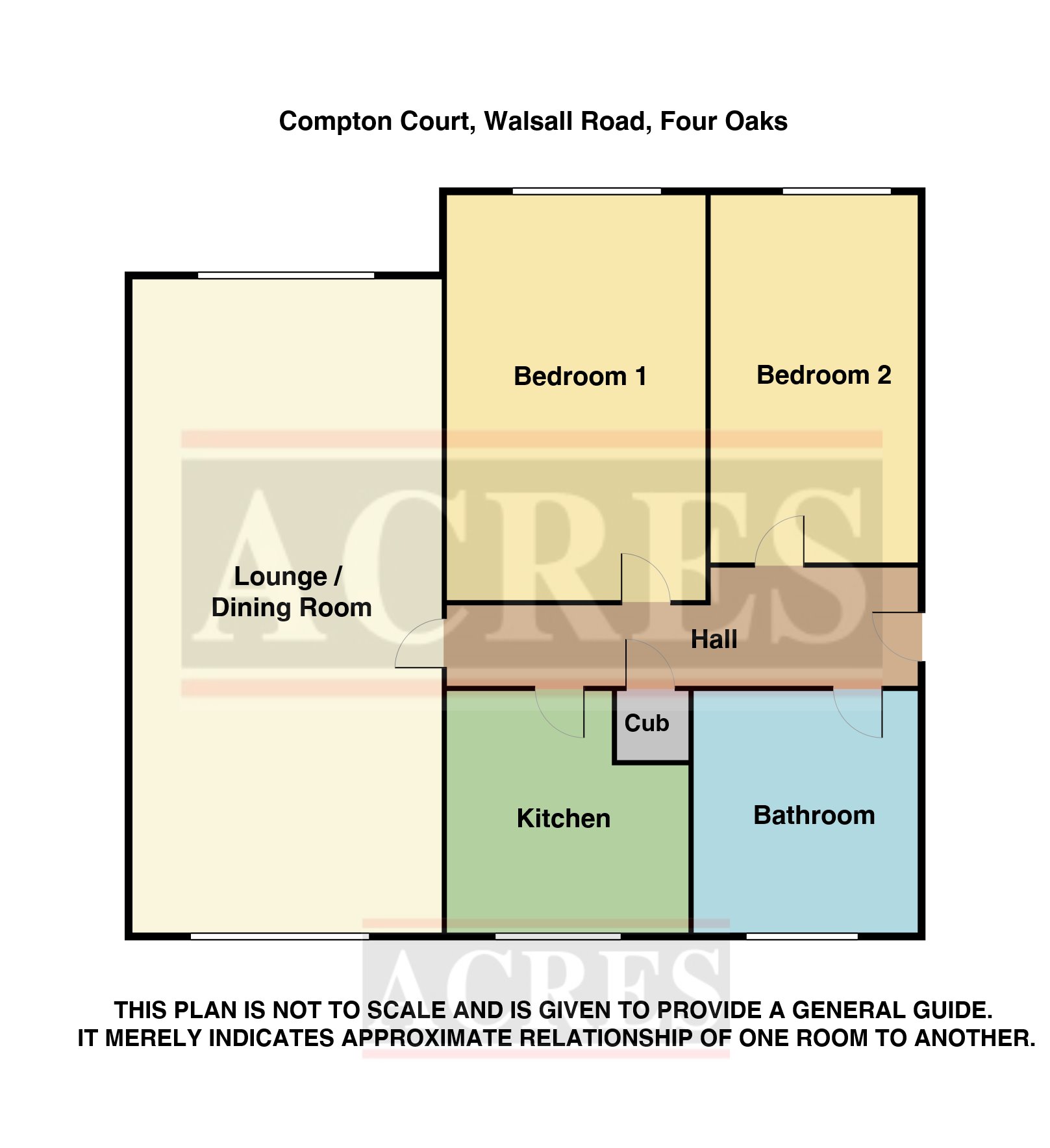 2 Bedrooms Flat for sale in Compton Court, Walsall Road, Four Oaks B74