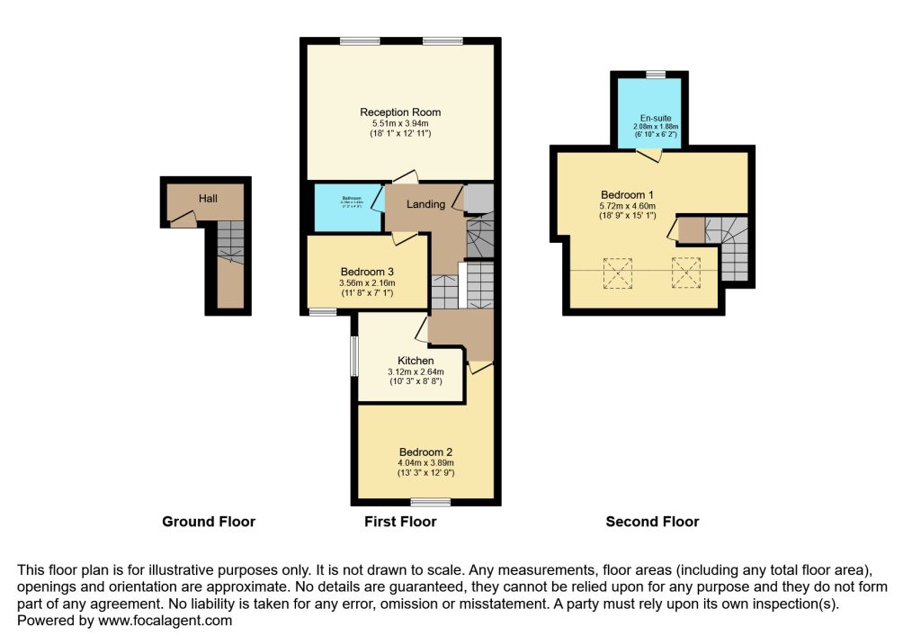 b Crescent Road, london floorplan