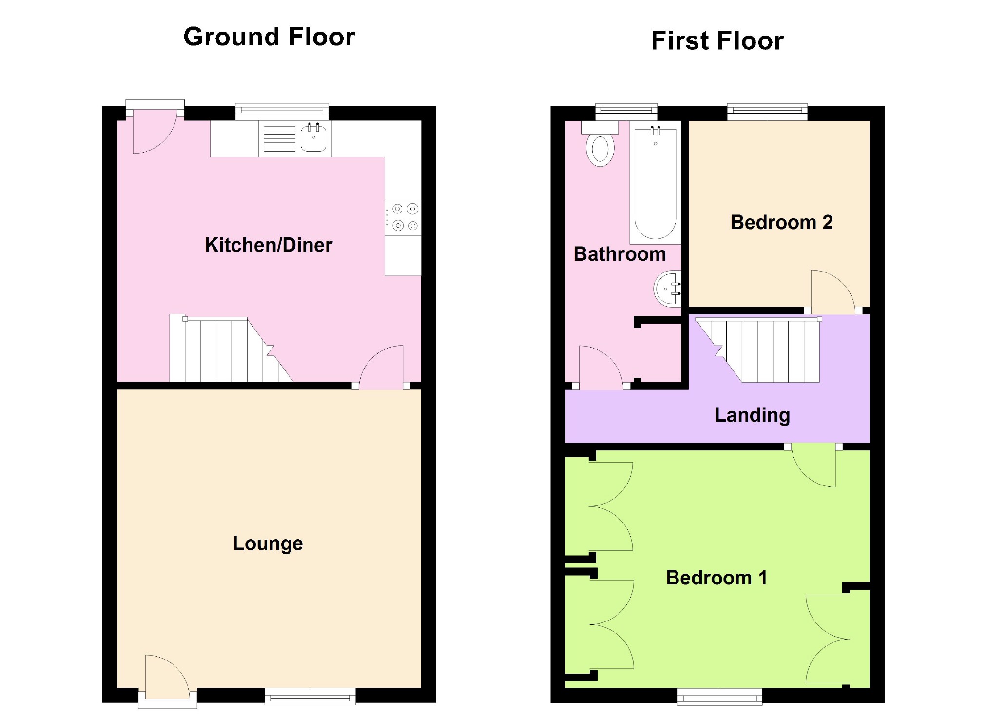 2 Bedrooms Terraced house for sale in Zetland Street, Dukinfield SK16