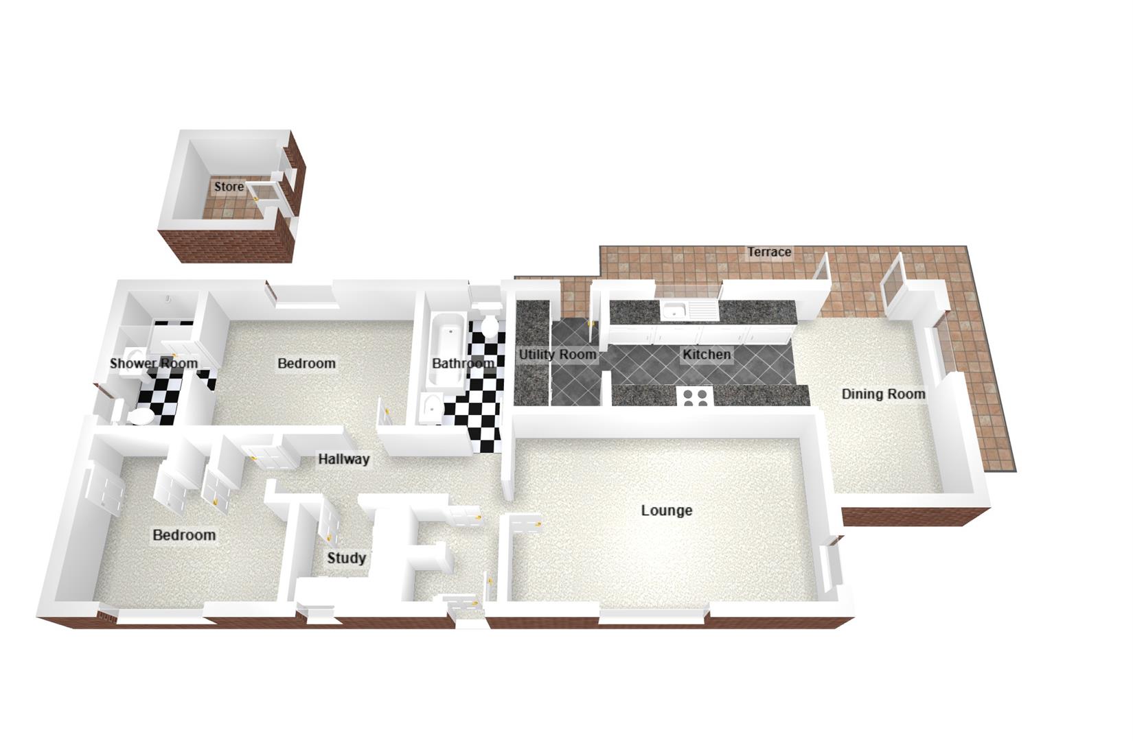 5, Cauldron Barn Farm Park, Swanage floorplan