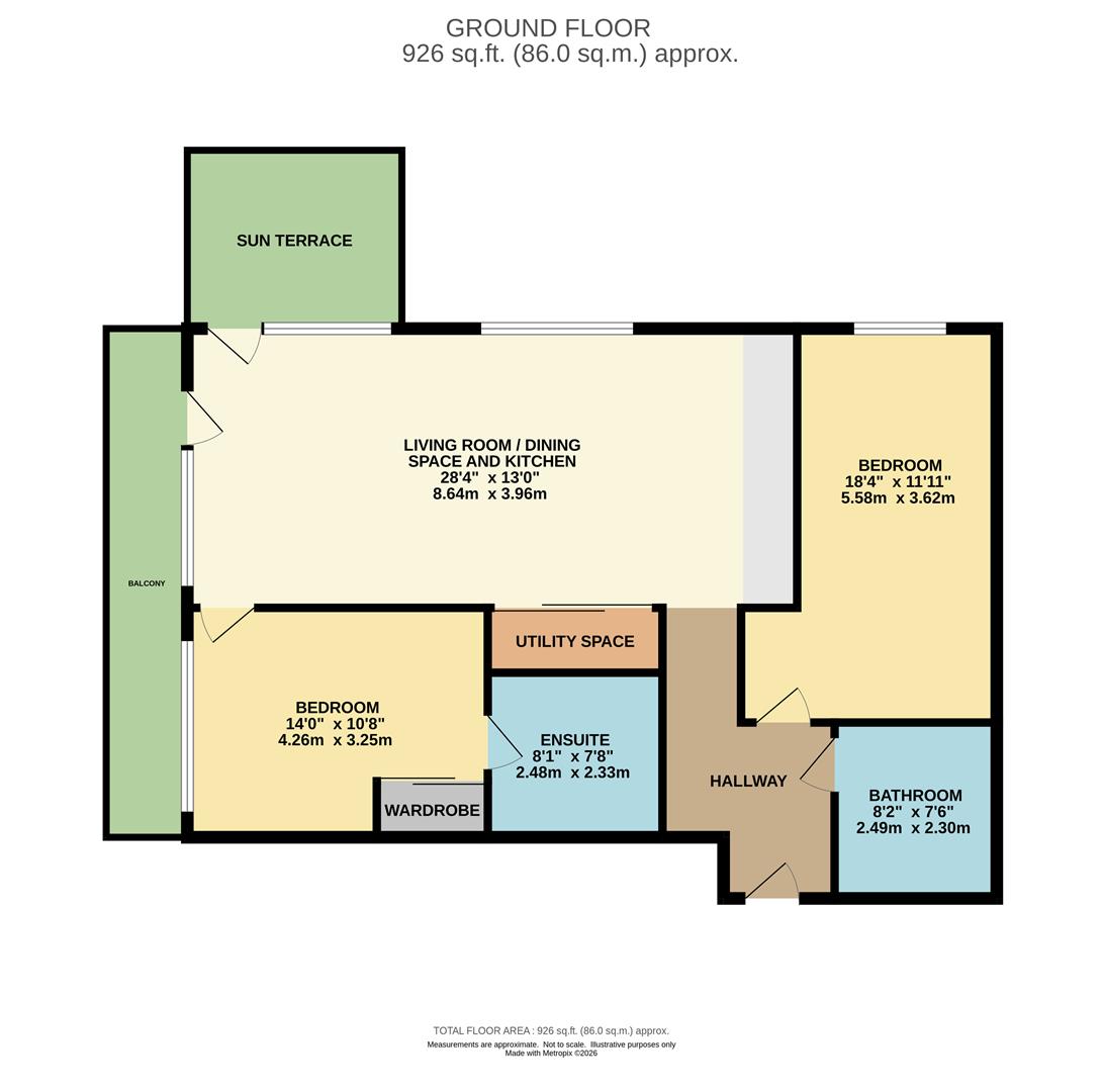 Apartment 20, Chapelwood, Alderley Road, Wilmslow floorplan