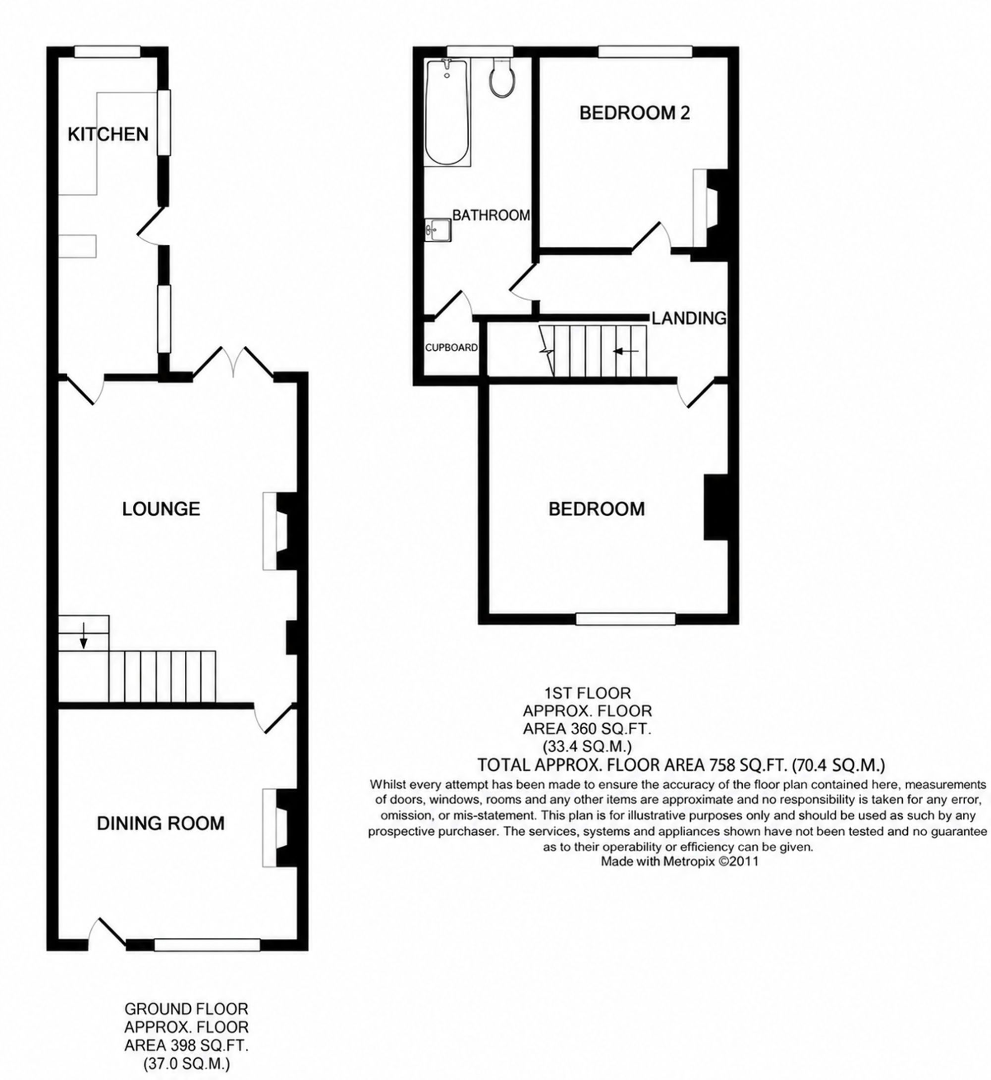 44 Sandbach Road, Stoke-On-Trent floorplan