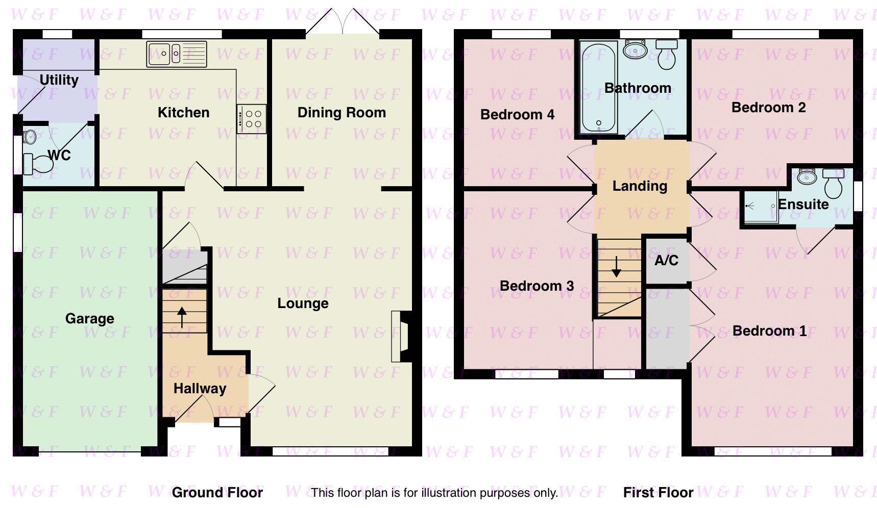 14, The Limes, Birmingham floorplan