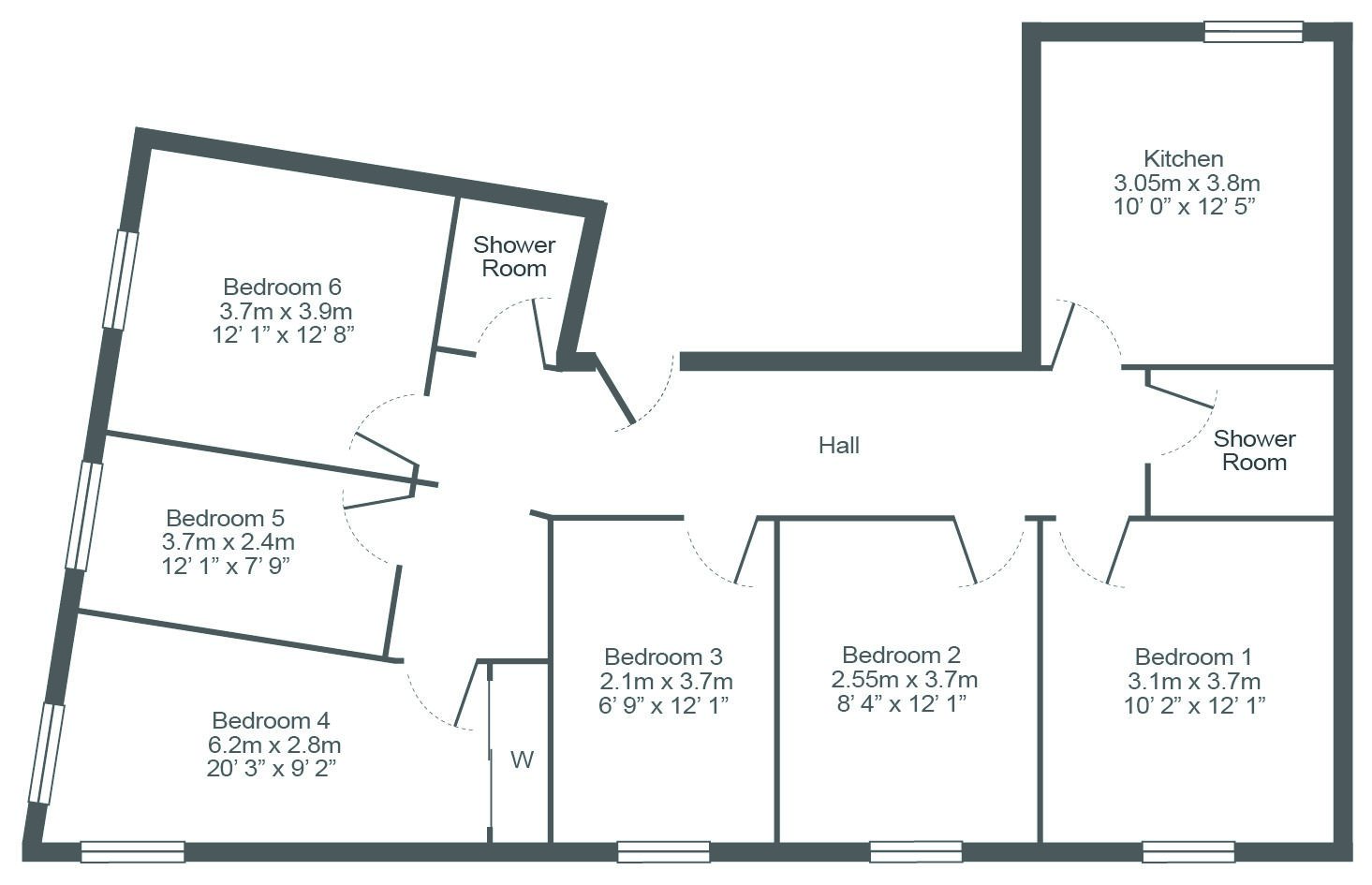 6 Bedrooms Flat to rent in Admiral Street, Kinningpark, Glasgow G41