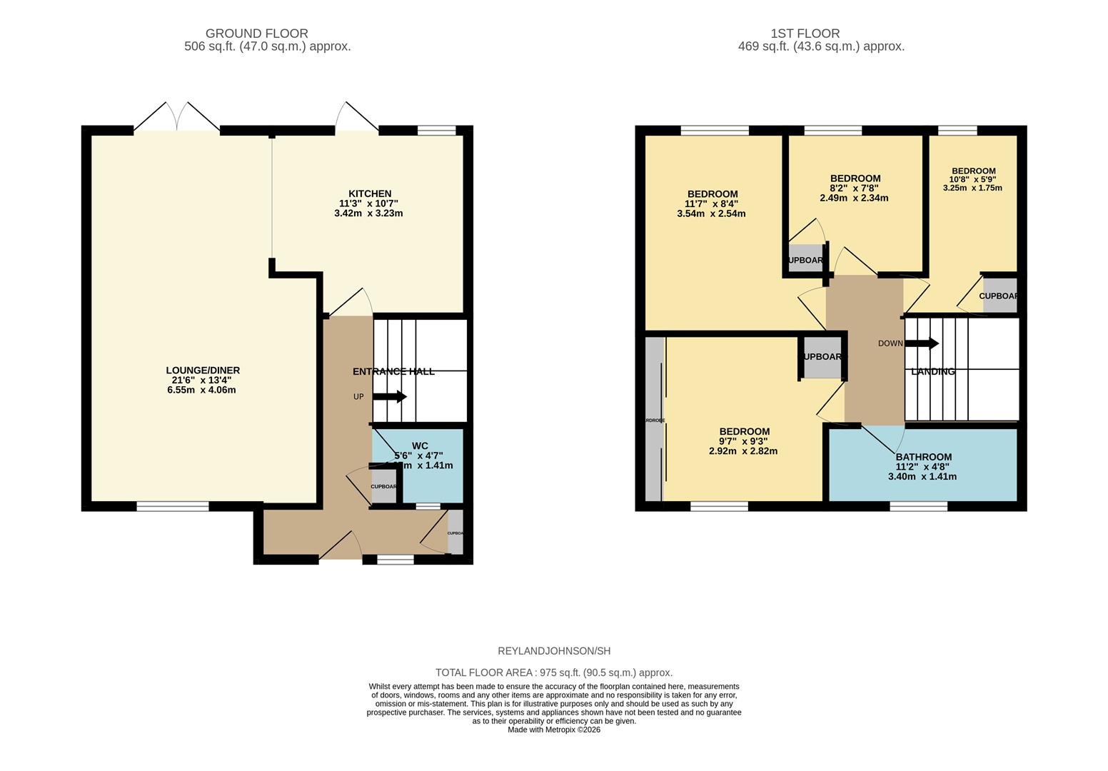 7, Spruce Hill, Harlow floorplan