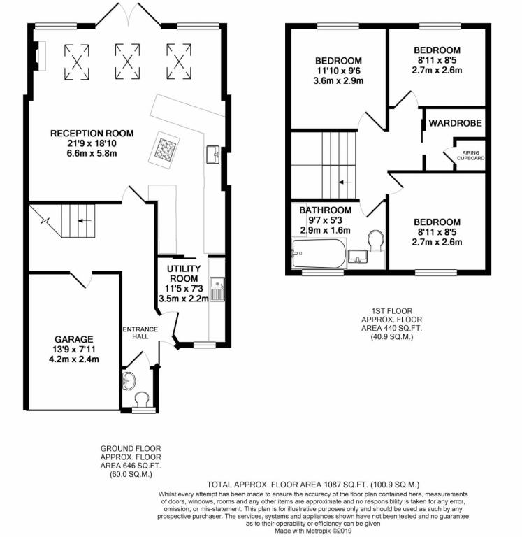 3 Bedrooms Terraced house for sale in Harpton Close, Yateley GU46