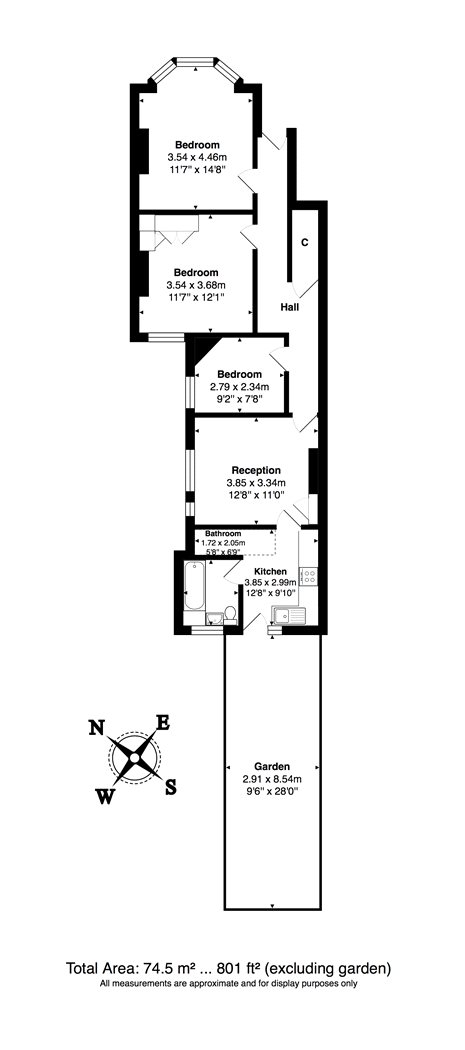 2 Bedrooms Flat to rent in Langton Road, London NW2