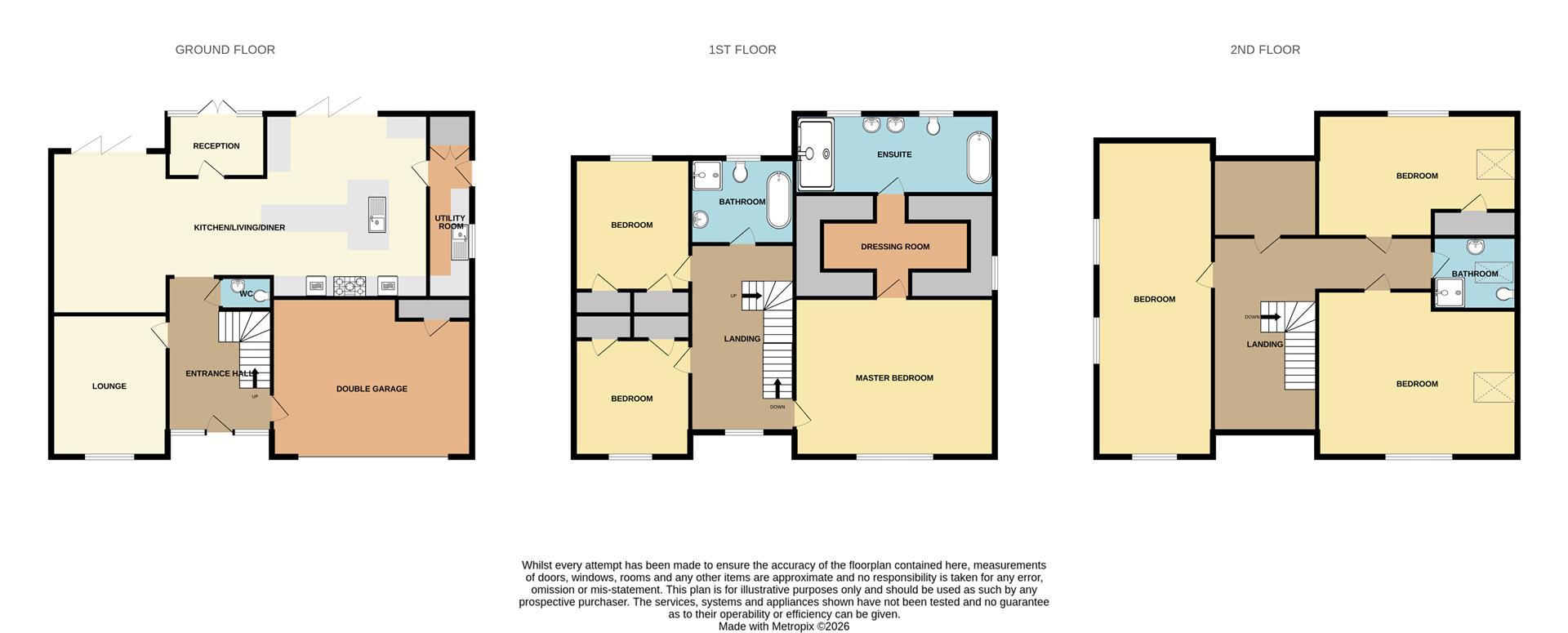 43, Bailey Drive, Nottingham floorplan