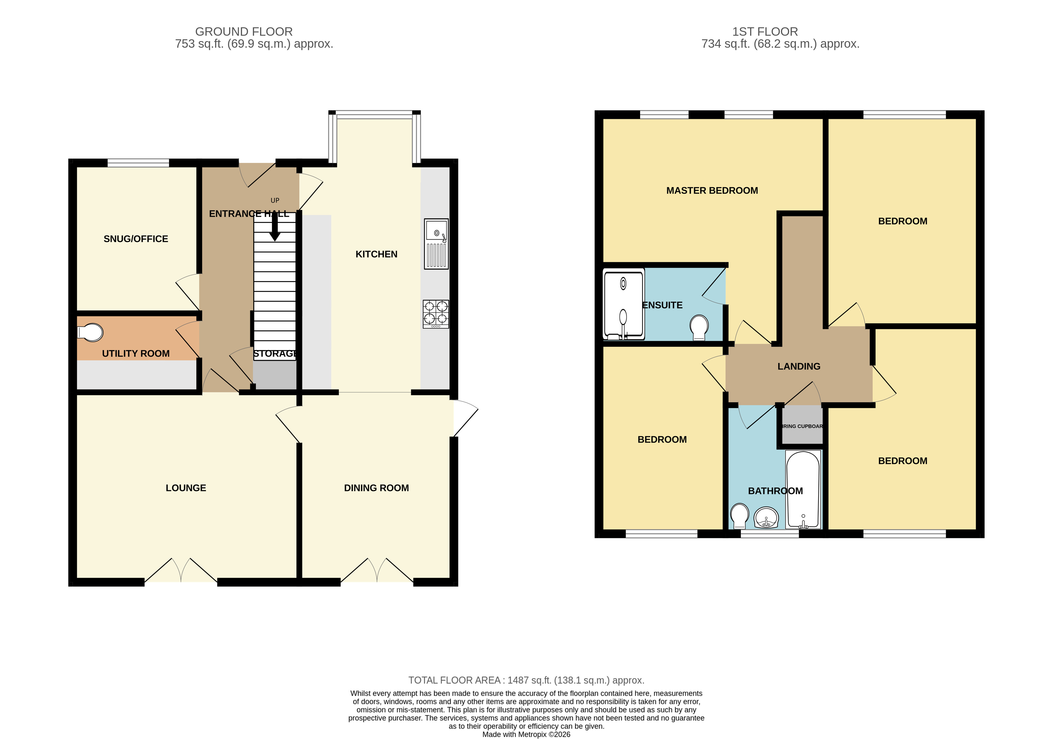 2, Foxglove Way, Scarborough floorplan