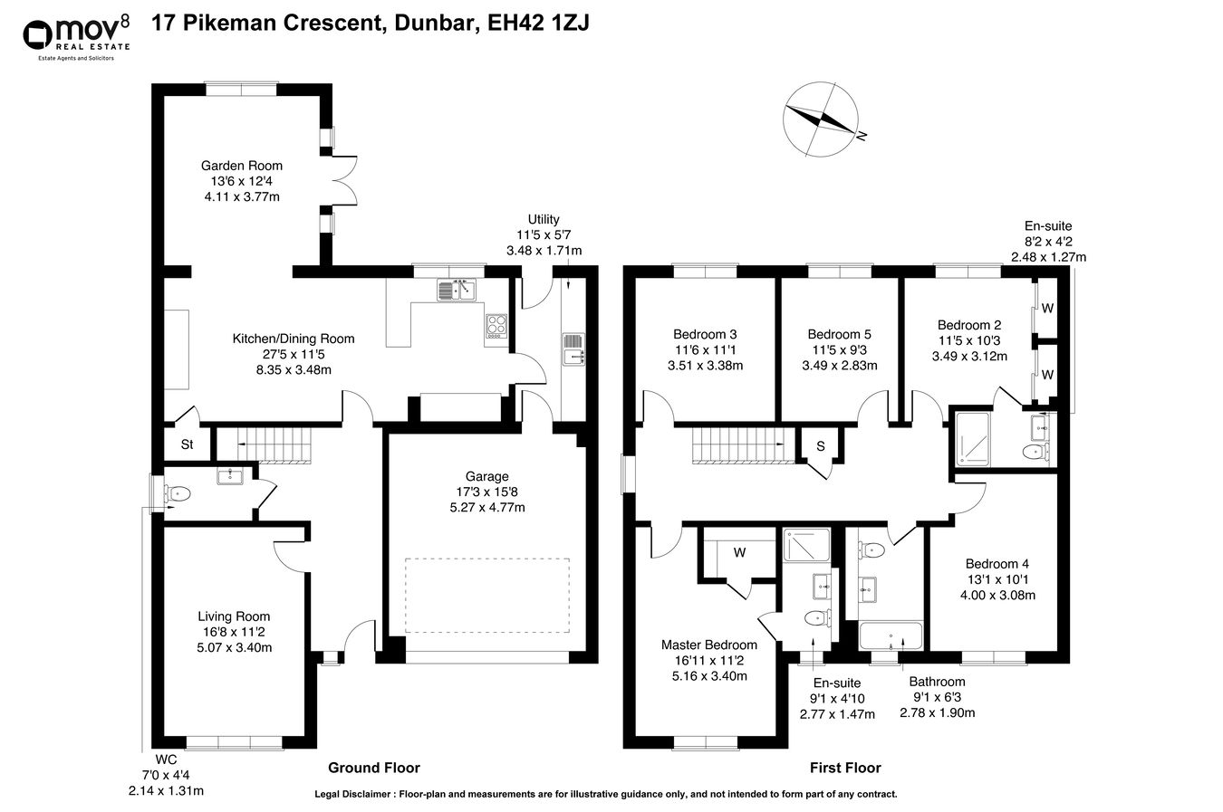 17, Pikemen Crescent, Dunbar floorplan