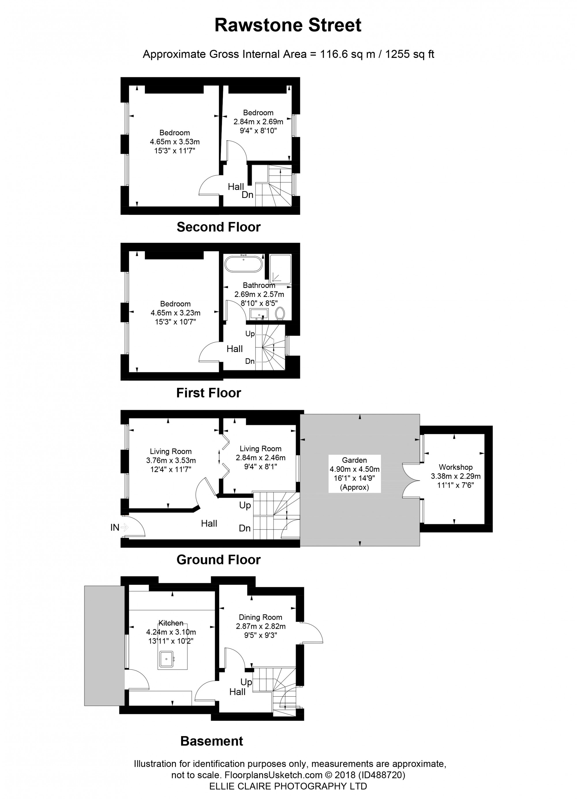 3 Bedrooms Terraced house for sale in Rawstorne Street, London EC1V