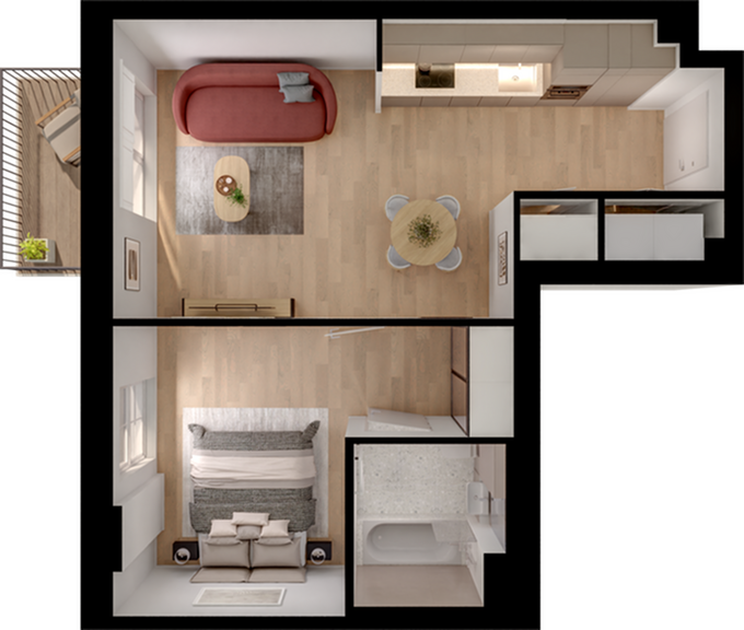 Hayes floorplan