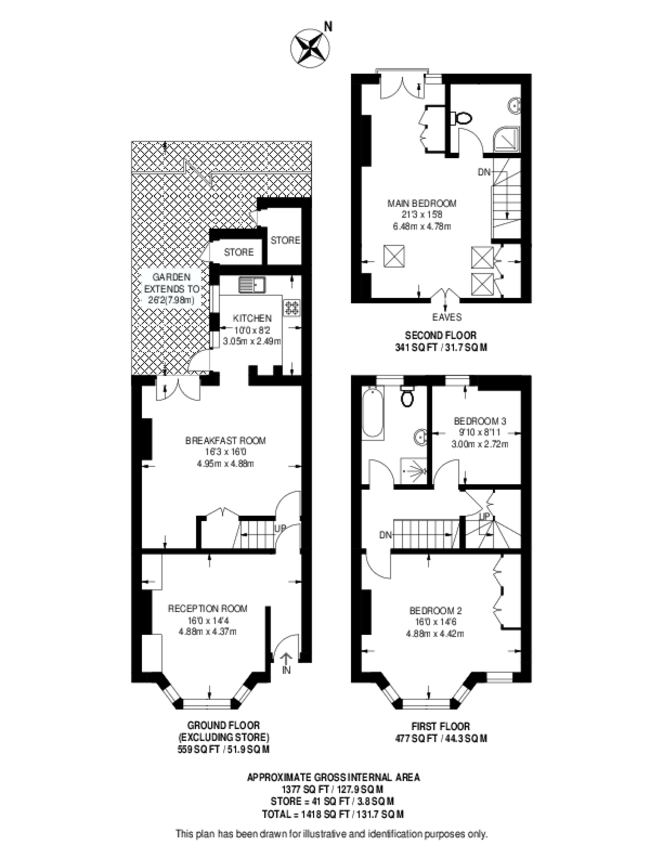 Lavenham Road, Southfields floorplan