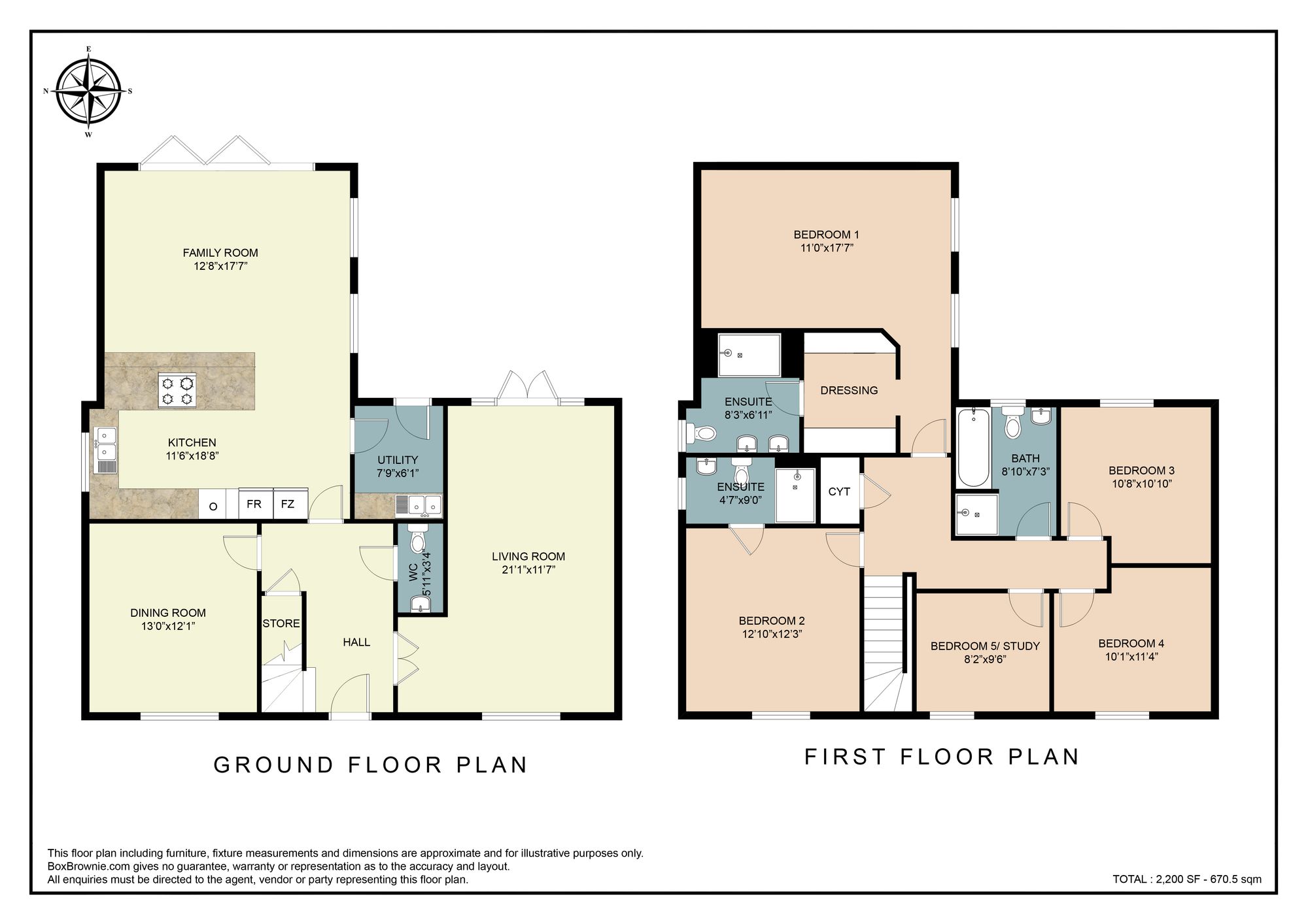 8 Somerville Place, Burford floorplan