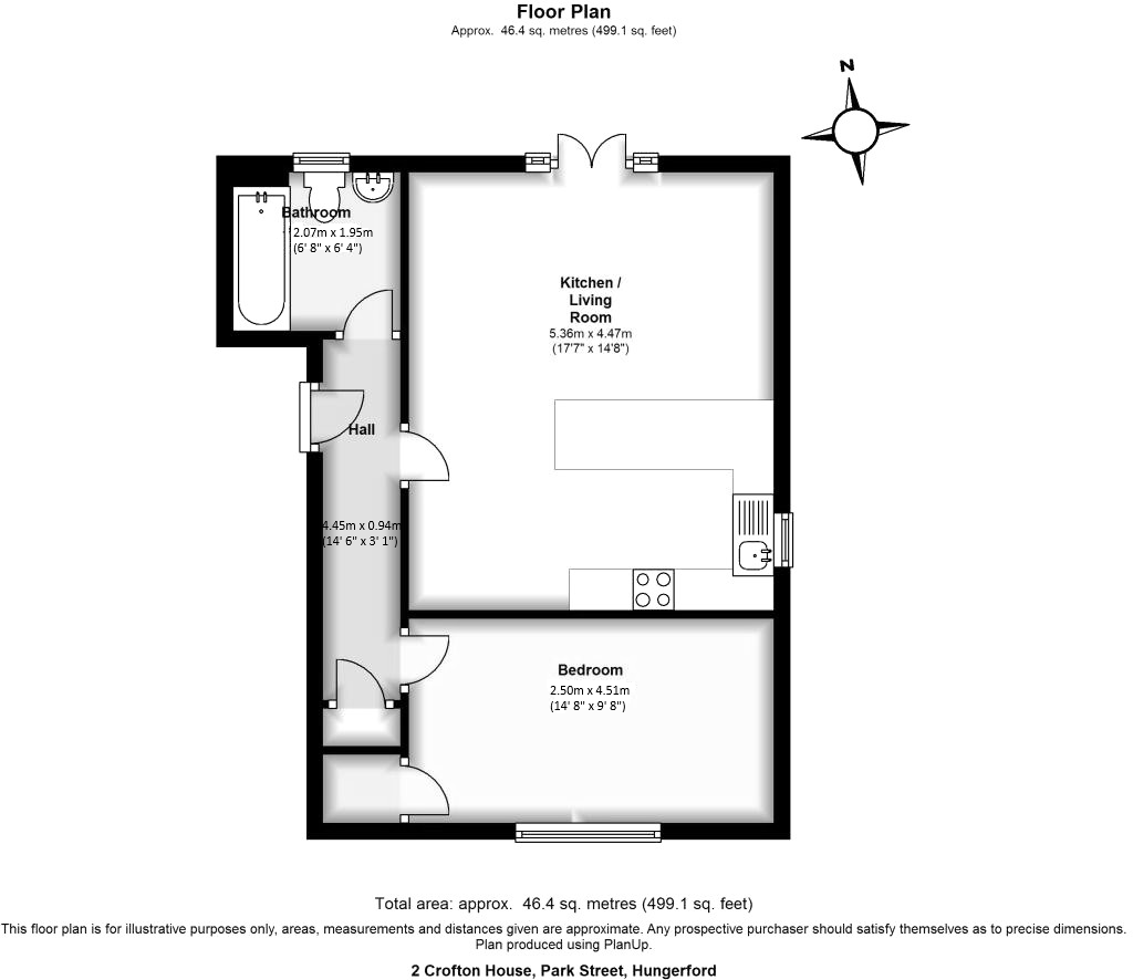 2, Park Street, Hungerford floorplan